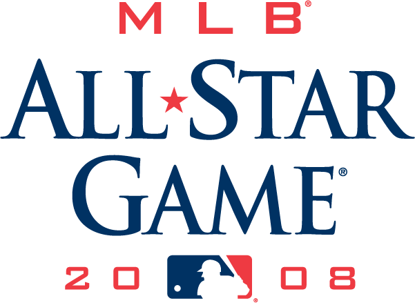 MLB All-Star Game 2008 Wordmark 01 Logo vinyl decal